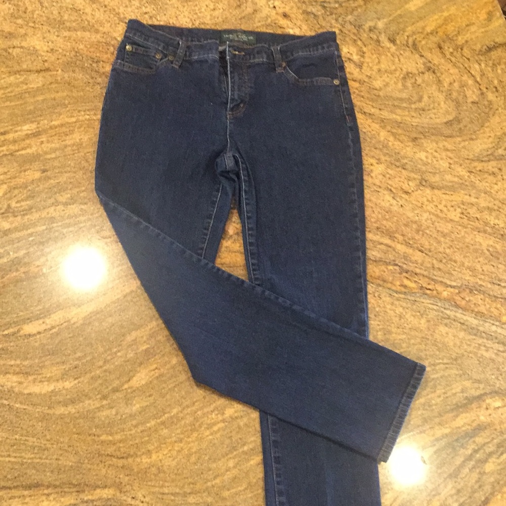 The classic blue jeans